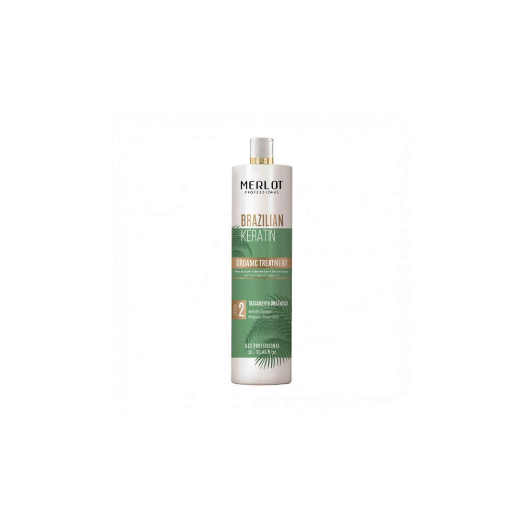 MERLOT KERATINE ORGANIC TREATMENT SET STEP 1+STEP 2-1LTR