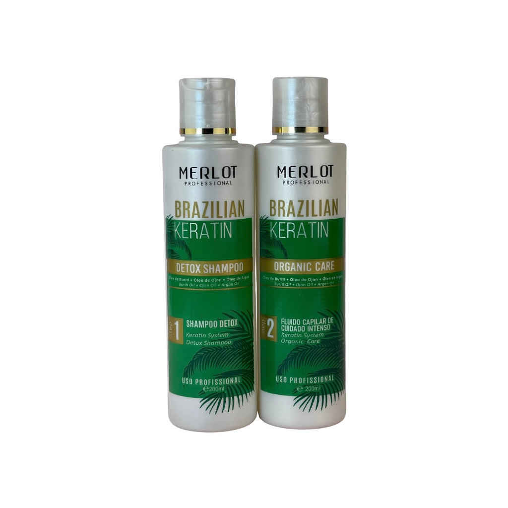 MERLOT KERATIN DETOX ORGANIC TREATMENT 200ML-SET
