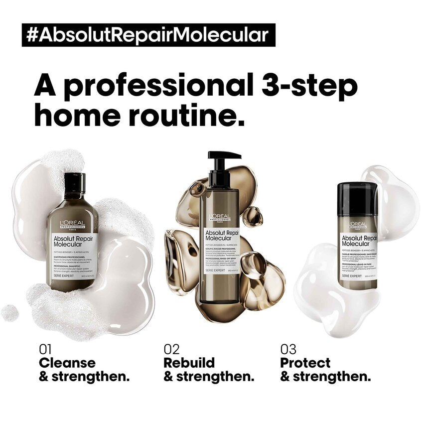 SERIE ABSOLUT REPAIR MOLECULAR SHAMPOO 300 ML