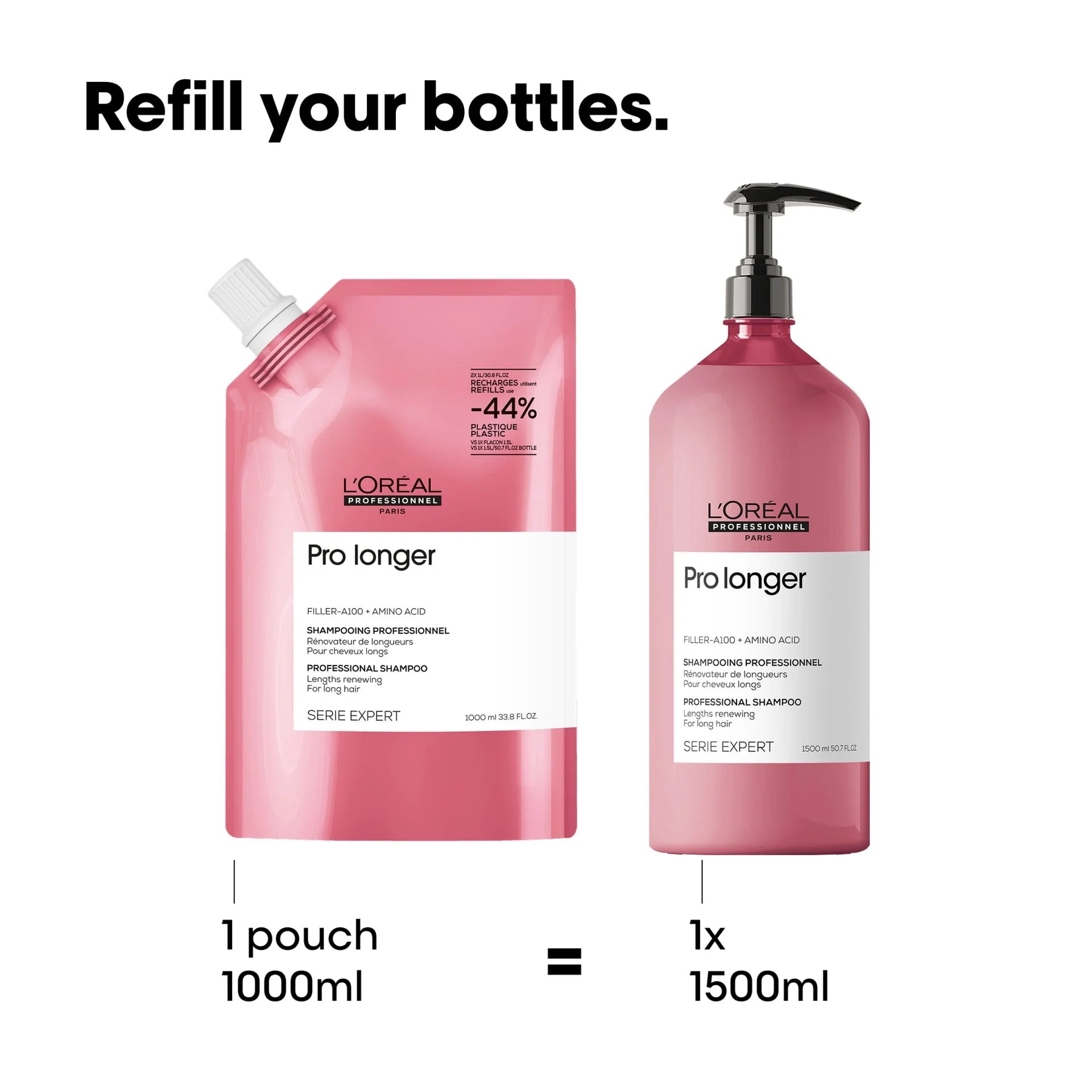 PRO SERIE EXPERT 21 PRO LONGER SHAMPOO 300 ML