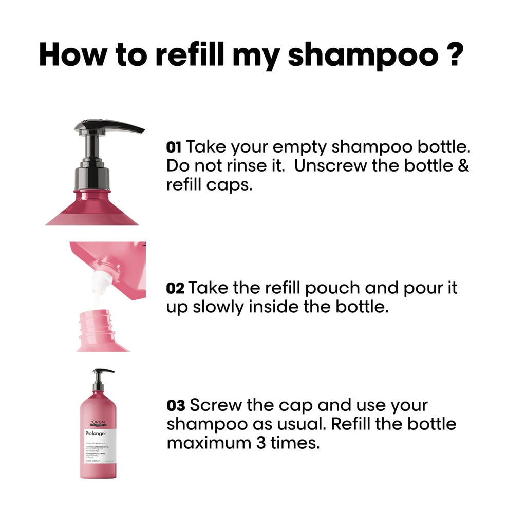 PRO SERIE EXPERT 21 PRO LONGER SHAMPOO 300 ML